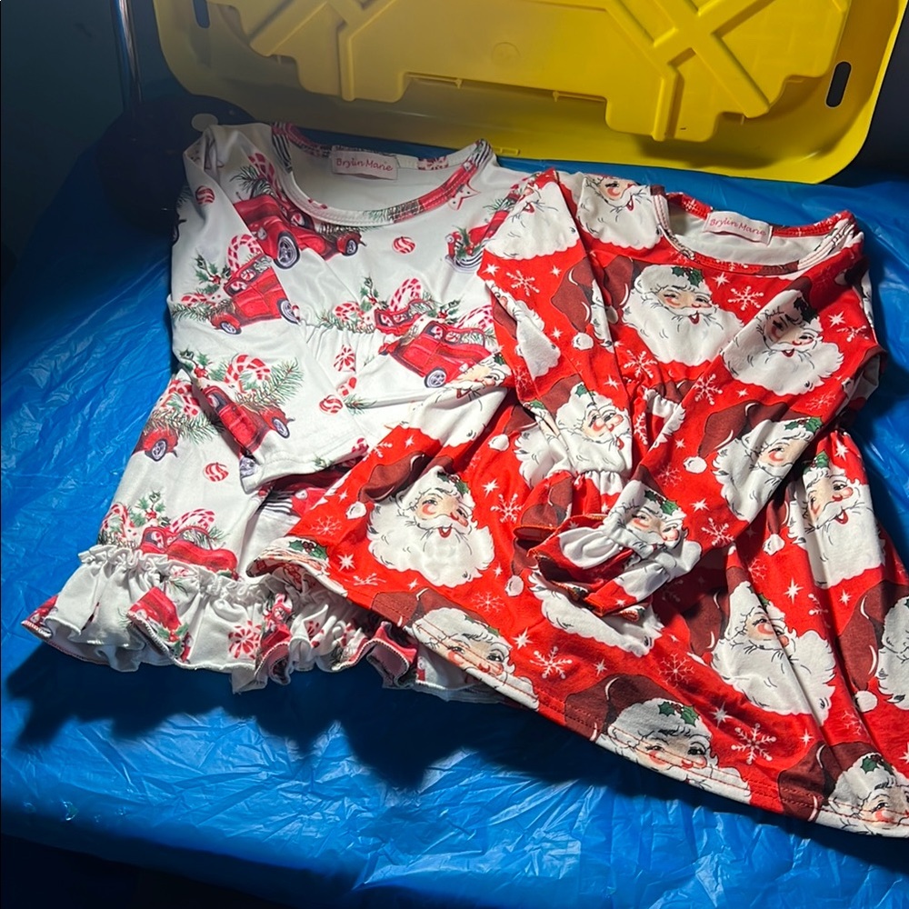 Holiday Themed Dresses set for Kids 12 months